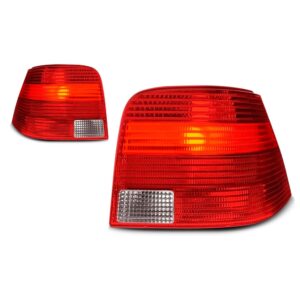 Par Lanterna Traseira Golf 1998 1999 2001 2002 Tricolor