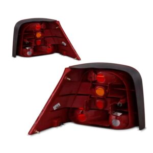 Par Lanterna Traseira Golf 1998 1999 2001 2002 Tricolor