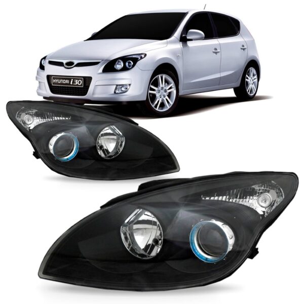 Par Farol I30 2008 2009 2010 2011 2012 Mascara Negra Direito E Esquerdo