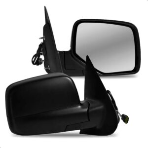 Par Retrovisor Ranger 2005 A 2009 Eletrico Preto Direito + Esquerdo