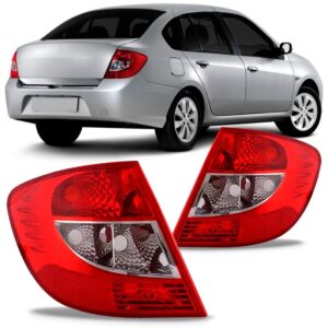 Par Lanterna Traseira Symbol 2009 2010 2011 2012 Sedan Esquerdo