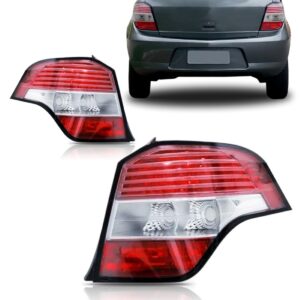 Par Lanterna Traseira Agile 2009 2010 2011 2012 2013 Ambos Lados Vermelho