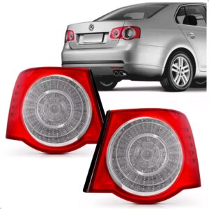 Par Sinaleira Traseira Jetta 2007 2008 2009 2010 Canto Sedan