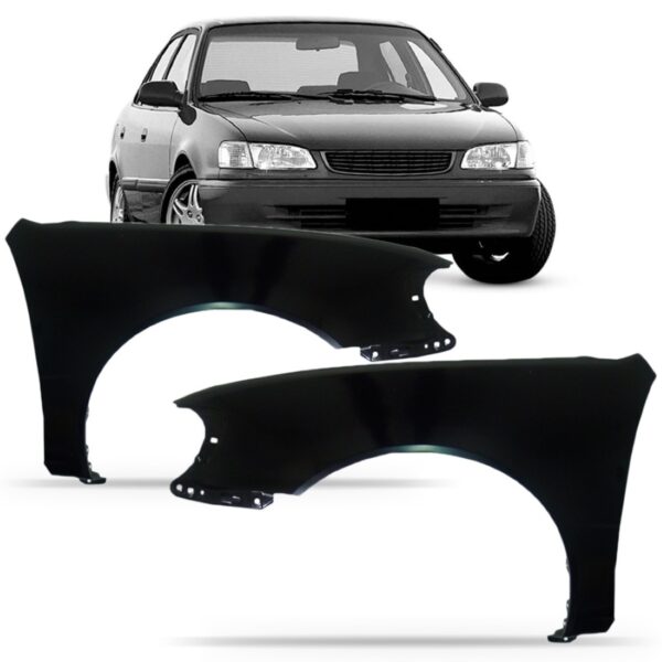 Par Paralama Corolla 1998 1999 2000 2001 2002