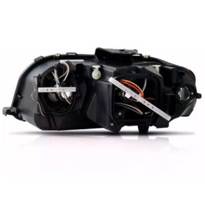 Par Farol Audi A3 2006 A 2008 Elétrico Mascara Negra