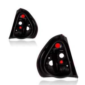 PAR LANTERNA TRASEIRA CLIO 2003 A 2008 SEDAN CRISTAL