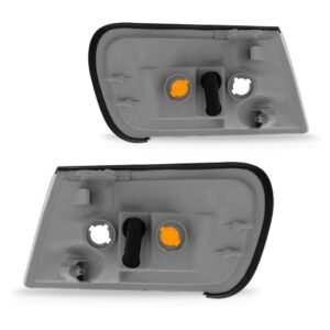 Par Sinaleira Seta Accord 1996 1997 Cristal Com Âmbar