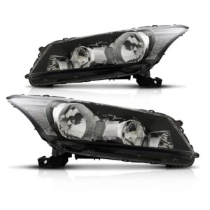 Par Farol Accord 2008 2009 2010 2011 2012 Mascara Negra Direito E Esquerdo