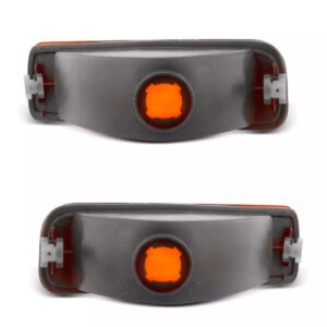 Par Lanterna Dianteira Hilux Sw4 1996 1997 1998. Âmbar