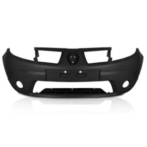 Par Parachoque Para Sandero 2008 A 2011 Dianteiro E Traseiro Preto