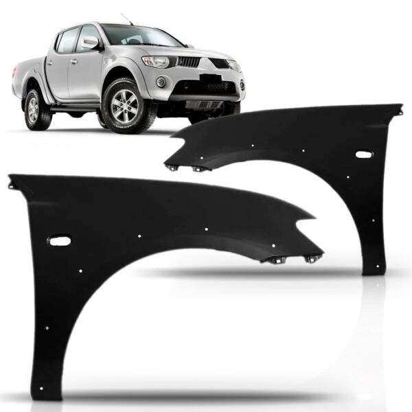 Par Paralama L200 Triton 2007 2008 2009 2010 2011 2012 2013