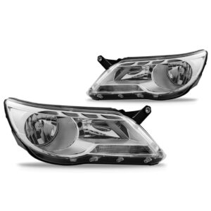 Par Farol Tiguan 2008 2009 2010 2011 Elétrico Cromado Esquerdo