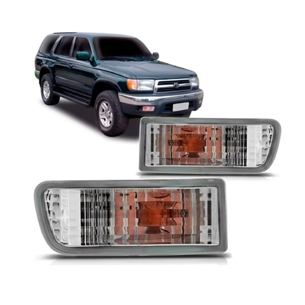 Par Pisca Seta Compatível Com Hilux 1999 2000 A 2001 Cristal