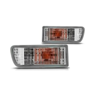 Par Pisca Seta Compatível Com Hilux 1999 2000 A 2001 Cristal