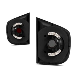 Par Sinaleira Traseira Tampa Golf 07 A 2010 Vermelha Branco Vermelha E Branco