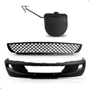 Kit Parachoque Grade Tampa Reboque Sprinter 2012 A 2016 Para Pintar