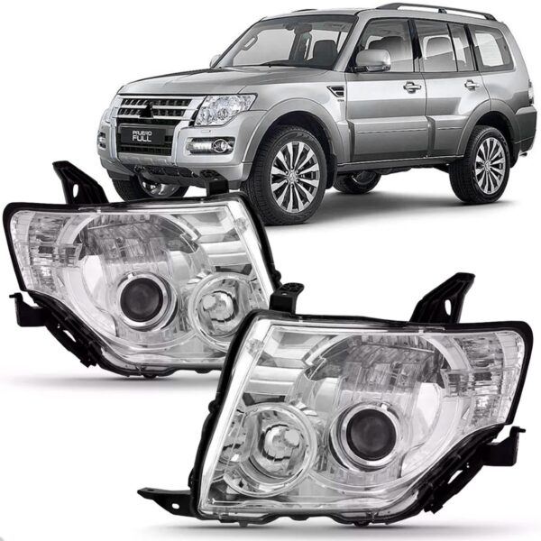 Par Farol Pajero Full 2008 2009 2010 2011 2012 A 2014 Manual Direito
