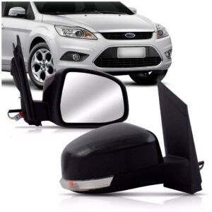 Par Retrovisor Elétrico Focus 09 A 13 C/ Pisca C/ Aquecedor