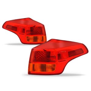 Par Lanterna Traseira Rav4 2013 2014 2015 2016 Bicolor Canto Direito