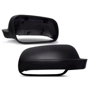 Par Capa Retrovisor Gol 1999 A 2008 G3/g4 Preto Texturizado Preto