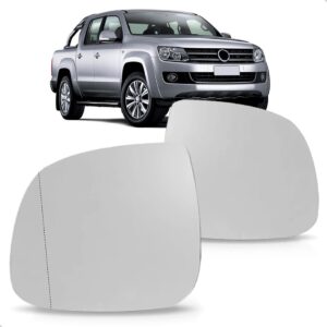 Par Lente Retrovisor Amarok 2010 11 A 2014 Térmico Asférico