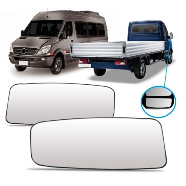 Par Lente Espelho Retrovisor Sprinter 2013 14 2015 Inferior