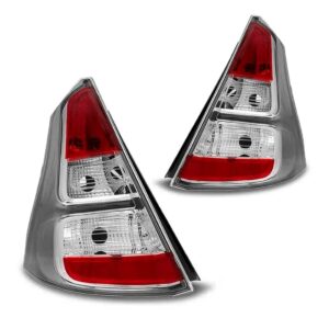 Par Lanterna Traseira Renault Sandero 12 13 14 Borda Cinza Bicolor