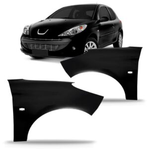 Par Paralama Peugeot 207 09 A 13 C Furo Pisca S Furo Moldura