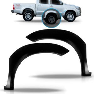 Par Alargador Vão Da Roda Toyota Hilux Srv Sw4 2012 Á 2015