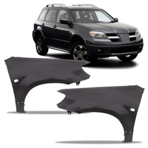 Par Paralama Airtrek 2004 2005 2006 A 2010 Com Furo De Pisca