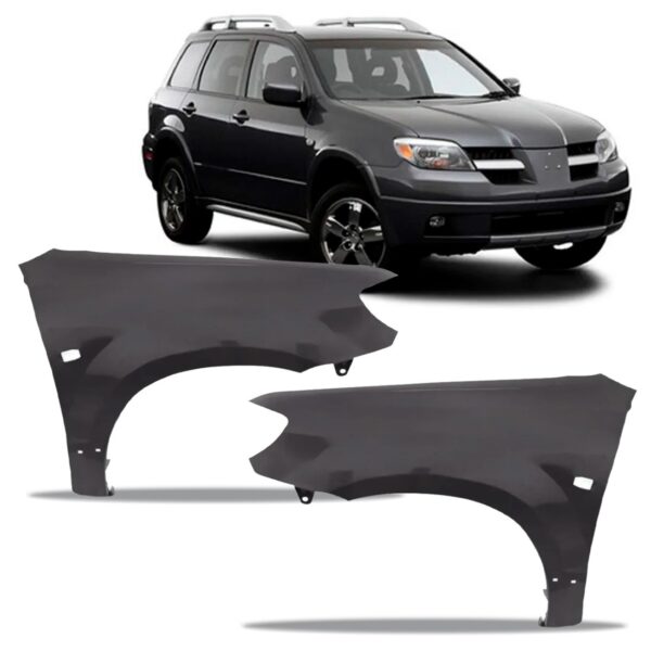 Par Paralama Airtrek 2004 2005 2006 A 2010 Com Furo De Pisca