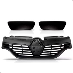 Kit Grade Sandero Stepway 2015 2016 A 2019 Com Par Aplique Preto