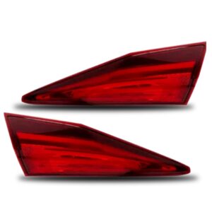 Par Lanterna Traseira Mala Civic 16 2017 2018 Com Led Oferta Vermelho