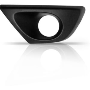 Par Moldura Milha Duster Oroch 2015 2016 2017 Com Furo Preto