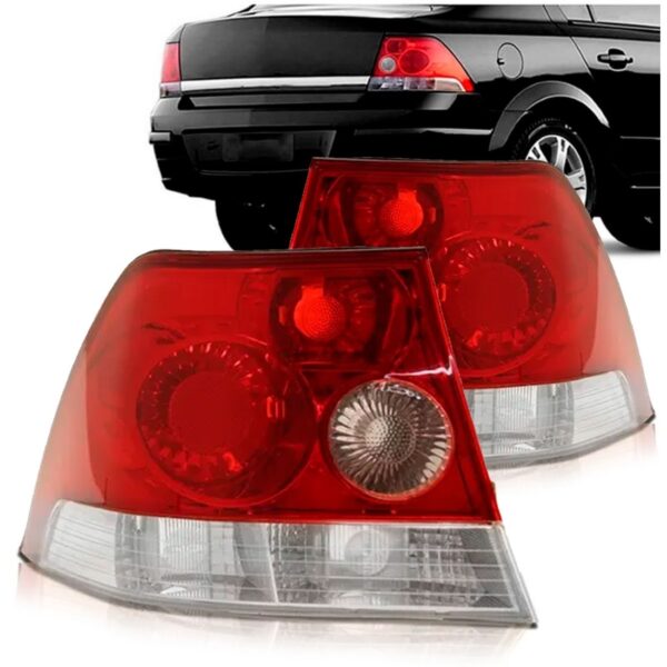 Par Lanterna Traseira Vectra 2006 07 08 09 10 2011 Sedan Vermelho