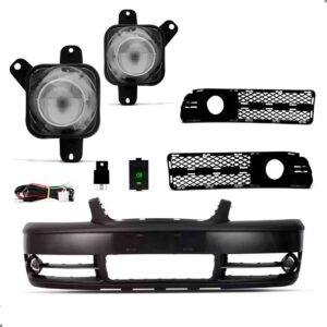 Kit Envolvente Saveiro 2004 2005 C/kit Milha Fase 2 Ii Novo Preto