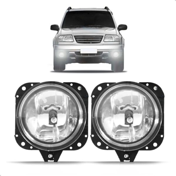 Par Farol Milha Auxiliar Vitara 01 A 07/tracker 01 A 10