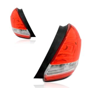 Par Sinaleira Para Toyota Etios 2012 A 18 Sedan C/função Ré Ambos Lados Vermelho