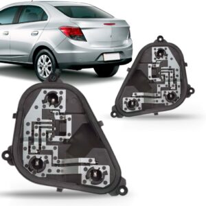 Par Circuito Sinaleira Traseira Prisma 2013 2014 2015 2016