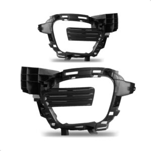 Par Moldura Milha Superior Captur 2017 2018 19 20 2021 Preto Preto Ambos Os Lados