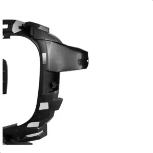 Par Moldura Milha Superior Captur 2017 2018 19 20 2021 Preto Preto Ambos Os Lados