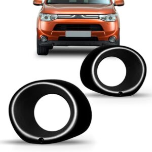 Par Grade Do Farol De Milha Mitsubishi Outlander 2014 A 2015 Cinza