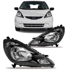 Par Farol Para Honda Fit 2009 2010 2011 2012