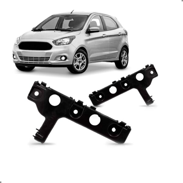 Par Guia Suporte Parachoque Dianteiro Ka 2015 A 2018