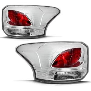 Par Sinaleira Traseira Outlander 2014 2015 Canto Vermelho