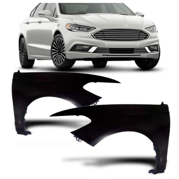 Par Paralama Compatível Com Ford Fusion 2017 2018 2019