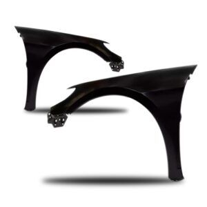 Par Paralama Passat Cc 2009 2010 2011 2012 Com A  Cor Preta