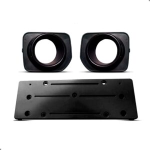 Kit Grade Milha E Suporte Placa Para Discovery-4 2014 A 2017 Para Pintar