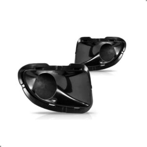 Par Moldura Milha Punto 2007 08 09 10 11 2012 S/ Furo Preto Ambos Os Lados