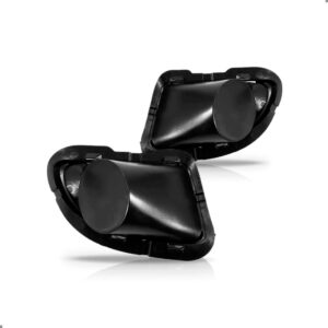 Par Moldura Milha Punto 2007 08 09 10 11 2012 S/ Furo Preto Ambos Os Lados